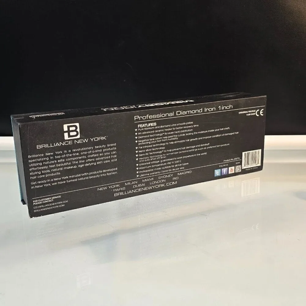 Trend Setter Box For Memory Flat Iron EMPTY Box Only